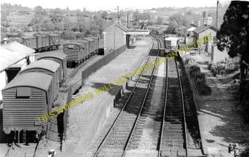 Bromyard Railway Station Photo. Rowden Mill - Suckley. Leominster Line. (6)