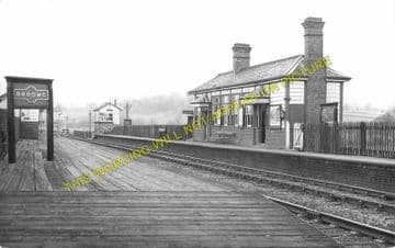 Broome Railway Station Photo. Craven Arms & Stokesay - Nopton Heath. (2)