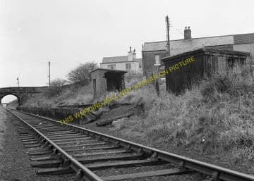 Broomhill Railway Station Photo. Chevington - Amble. North Eastern Railway. (3)