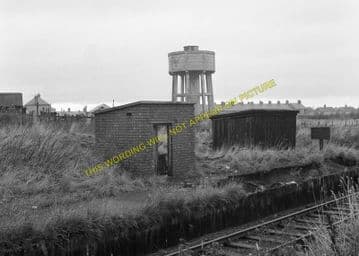 Broomhill Railway Station Photo. Chevington - Amble. North Eastern Railway. (4)