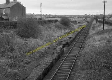 Broomhill Railway Station Photo. Chevington - Amble. North Eastern Railway. (7)