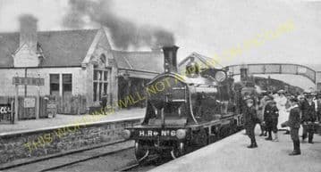 Brora Railway Station Photo. Golspie - Loth. The Mound to  Helmsdale. (15).