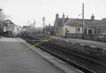 Brora Railway Station Photo. Golspie - Loth. The Mound to  Helmsdale. (8)