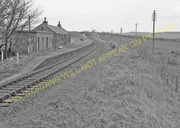 Brucklay Railway Station Photo. Maud Jct. - Strichen. Fraserburgh Line. GNSR (4)