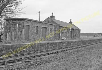 Brucklay Railway Station Photo. Maud Jct. - Strichen. Fraserburgh Line. GNSR (8)