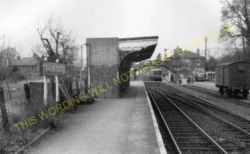 Brundall Railway Station Photo. Whitlington to Lingwood and Buckenham Lines (3)