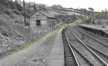 Brymbo Railway Station Photo. Wrexham - Ffrith, Coed Talon and Mold Line. (6)