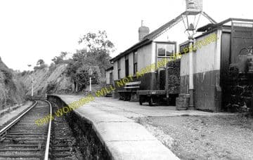 Bryn Teify Railway Station Photo. Pencader - Lampeter. Great Western Railway (2)..