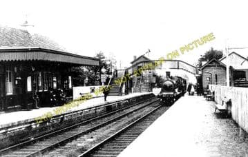 Buchlyvie Railway Station Photo. Balfron to Port of Menteith and Aberfoyle. (1)