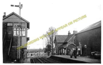 Buchlyvie Railway Station Photo. Balfron to Port of Menteith and Aberfoyle. (2)