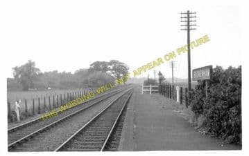 Buckenham Railway Station Photo. Brundall - Cantley. Norwich to Reedham Line (2)