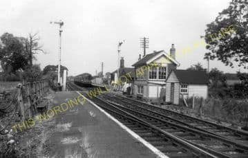 Buckenham Railway Station Photo. Brundall - Cantley. Norwich to Reedham Line (6)