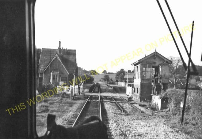 Bucknell Railway Station Photo. Hopton Heath - Knighton. Craven Arms Line. (12)