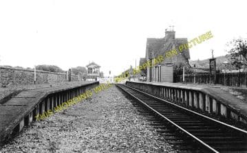 Bucknell Railway Station Photo. Hopton Heath - Knighton. Craven Arms Line. (4)