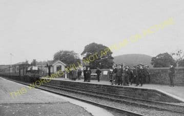 Bucknell Railway Station Photo. Hopton Heath - Knighton. Craven Arms Line. (9)
