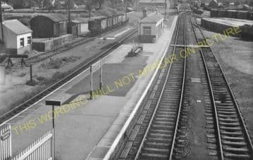 Bugle Railway Station Photo. Luxulyan - Roche. St. Blazey to Newquay Line. (14)