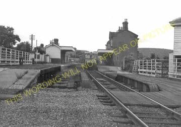 Builth Road High Level Railway Station Photo. Cilmery - Llandrindod Wells. (12)
