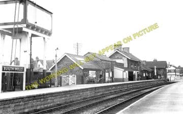 Builth Wells Railway Station Photo. Newbridge - Aberedw and Erwood Line. (2)