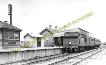 Bulford Railway Station Photo. Amesbury, Newton Tony and Grateley Line. (2)