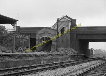 Bulwell Common Railway Station Photo. New Basford - Hucknall. Great Central. (5)