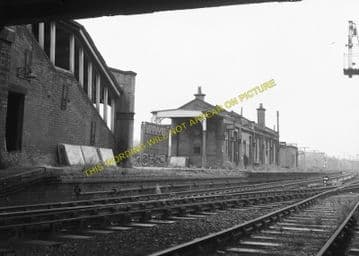 Bulwell Common Railway Station Photo. New Basford - Hucknall. Great Central. (6)
