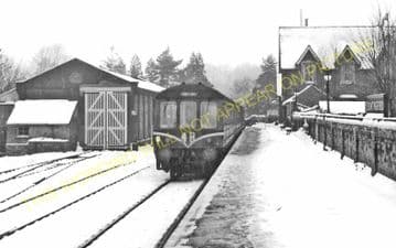 Buntingford Railway Station Photo. Westmill, Braughing and Standon Line. (1)..