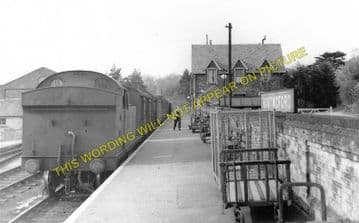 Buntingford Railway Station Photo. Westmill, Braughing and Standon Line. (2)