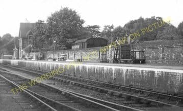 Buntingford Railway Station Photo. Westmill, Braughing and Standon Line. (9)