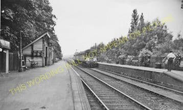 Burton Joyce Railway Station Photo. Nottingham - Lowdham. Newark Line. (1).