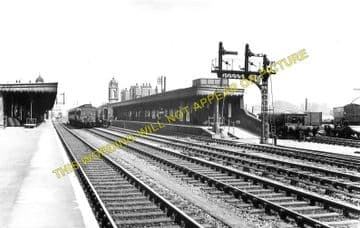 Bury St. Edmunds Railway Station Photo. Saxham & Risby - Thurston. (5)