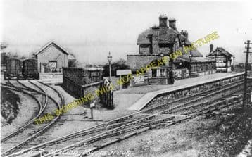 Byers Green Railway Station Photo. Coundon- Spennymoor. Bishop Auckland Line (1)..