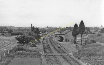 Byfield Railway Station Photo. Fenny Compton- Morton Pinkney. Towcester Line (7).