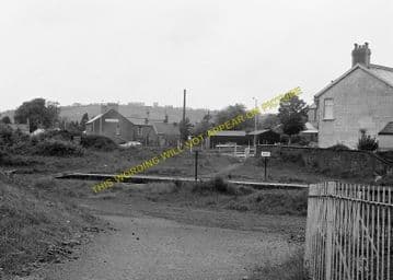 Bynea Railway Station Photo. Llanelly - Llangennech. Pontardulais Line. GWR. (5)