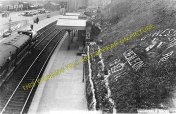 Caerleon Railway Station Photo. Newport - Ponthir. Pontypool Line. GWR. (1)..