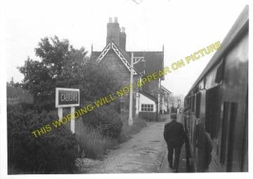 Caersws Railway Station Photo. Moat Lane Junction to Pontdolgoch & Van Lines (5)