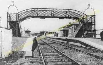 Cairneyhill Railway Station Photo. Dunfermline - Torryburn. Culrross Line. (5)