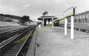 Cairnie Junction Railway Station Photo. Rothiemay to Grange and Knock Lines (2)