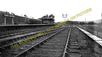 Cairnie Junction Railway Station Photo. Rothiemay to Grange and Knock Lines (6)