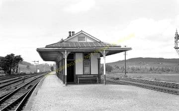 Cairnie Junction Railway Station Photo. Rothiemay to Grange and Knock Lines (7).