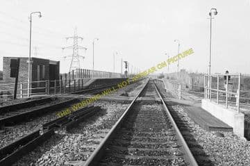 Caldicot Railway Station Photo. Portskewett - Severn Tunnel Junction. GWR. (3)