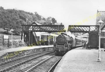 Callander Railway Station Photo. Doune - Strathyre. Dunblane to Balquhidder (15)