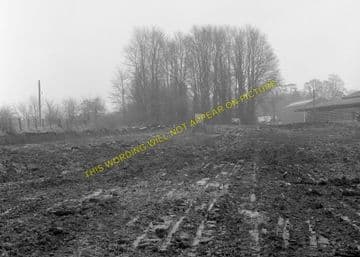 Calne Railway Station Photo. Stanley Bridge and Chippenham Line. GWR. (10)