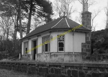 Cambus o'May Railway Station Photo. Ballater - Dinnet. Aboyne Line. GNSR. (6)