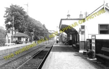 Cambus Railway Station Photo. Alloa to Stirling and Alva. North British Rly. (1)..