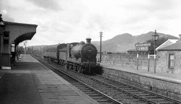 Cambus Railway Station Photo. Alloa to Stirling and Alva. North British Rly. (4)