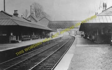 Cambuslang Railway Station Photo. Newton - Rutherglen. Caledonian Railway. (1)..