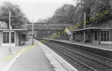 Cambuslang Railway Station Photo. Newton - Rutherglen. Caledonian Railway. (5)