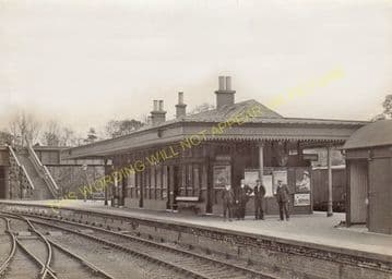Cameron Bridge Railway Station Photo. Leven - Thornton Junction. NBR. (1)..