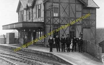 Cardenden Railway Station Photo. Thornton Jct - Lochgelly. Cowdenbeath Line. (2)