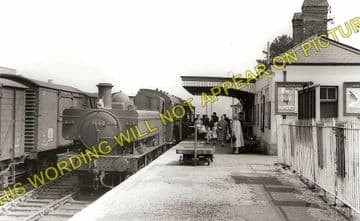 Cardigan Railway Station Photo. Kilgerran, Boncath and Whitland Line. GWR. (1)